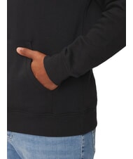 TOMMY HILFIGER TH JEANS Sudadera con bolsillo y capucha negro - Sudaderas - 4