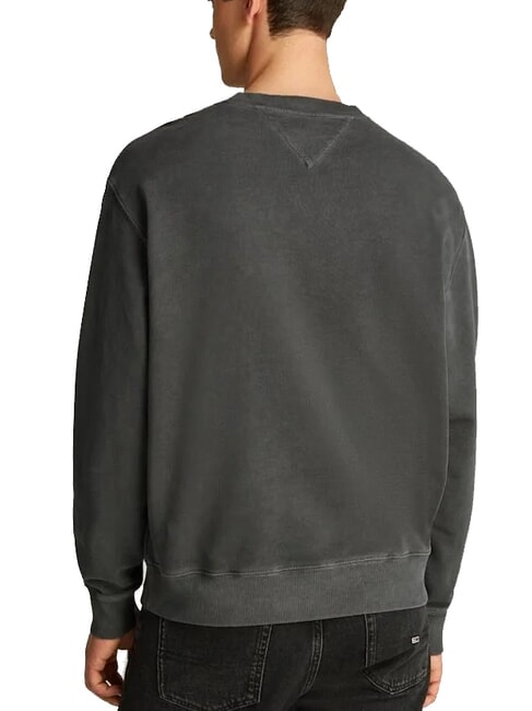 TH JEANS Sudadera con logo de osito de peluche negro - Sudaderas