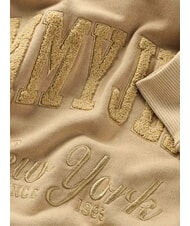 TOMMY HILFIGER TH JEANS Sudadera con logo de osito de peluche bronceado reliquia - Sudaderas - 3