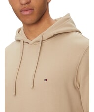TOMMY HILFIGER TH Sudadera con capucha de algod&oacute;n s&aacute;ndalo - Sudaderas - 3