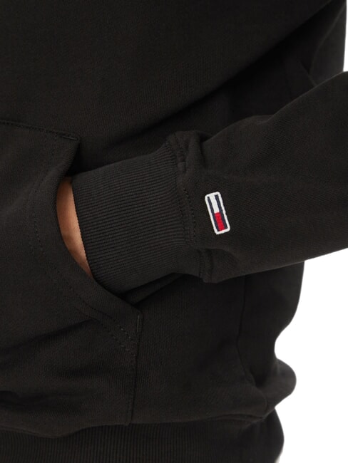 TH JEANS Sudadera con bolsillo y capucha negro - Sudaderas