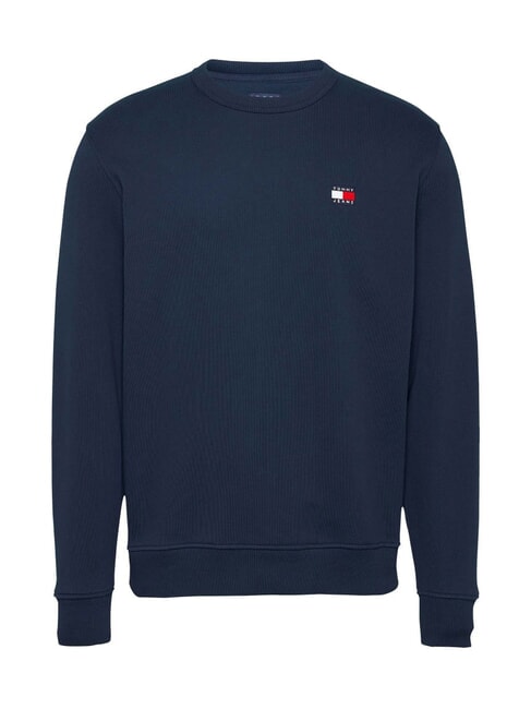 TH JEANS Sudadera de algod&oacute;n con cuello redondo Marina de noche oscura - Sudaderas