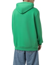 TOMMY HILFIGER TH JEANS Sudadera con capucha y parche de bandera verde costero - Sudaderas - 2