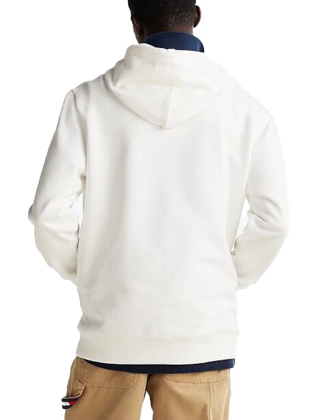 TH JEANS Sudadera con capucha de algod&oacute;n crudo - Sudaderas