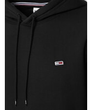 TOMMY HILFIGER TH JEANS Sudadera con capucha de corte regular negro - Sudaderas - 3