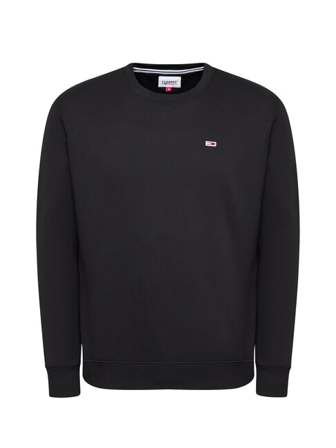 TH JEANS Sudadera de cuello redondo y corte regular negro - Sudaderas