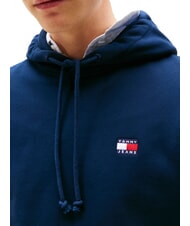TOMMY HILFIGER TH JEANS Sudadera con capucha y parche de bandera Marina de noche oscura - Sudaderas - 3
