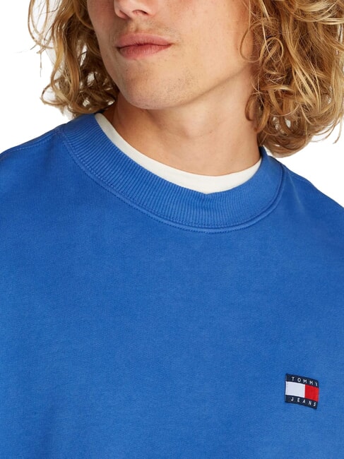 TH JEANS Sudadera de cuello redondo clima azul - Sudaderas