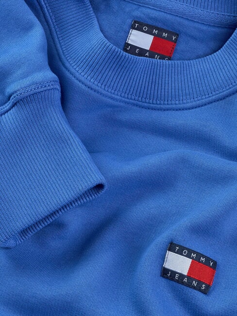 TH JEANS Sudadera de cuello redondo clima azul - Sudaderas