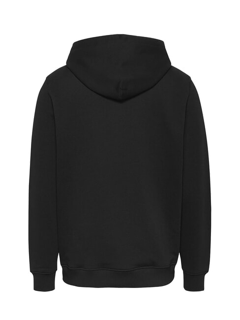 TH JEANS Sudadera con capucha y parche de bandera negro - Sudaderas