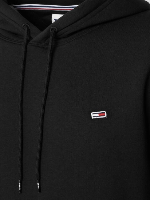 TH JEANS Sudadera con capucha de corte regular negro - Sudaderas