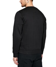 TOMMY HILFIGER TH JEANS Sudadera de cuello redondo y corte regular negro - Sudaderas - 2