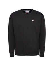 TOMMY HILFIGER TH JEANS Sudadera de cuello redondo y corte regular negro - Sudaderas - 4