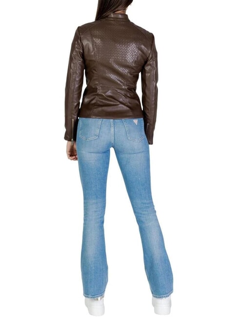 CLAUDINE Chaqueta de motociclista caf&eacute; oscuro - Chaquetas de mujer