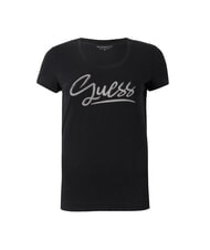 GUESS SCRIPT Camiseta jetbla - camiseta - 4
