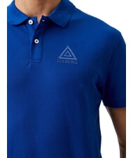 ICEBERG TRIANGLE Polo de manga corta azul - camisa polo - 3