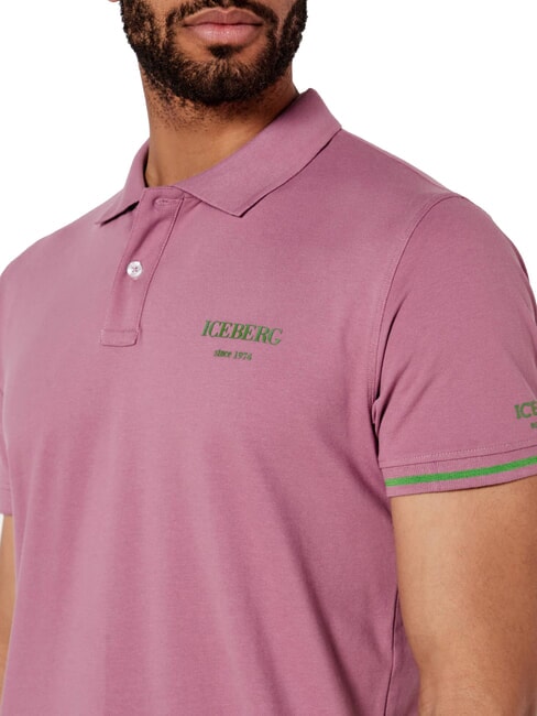 BASIC Camisa polo de algod&oacute;n frambuesa - camisa polo