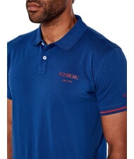 ICEBERG BASIC Camisa polo de algod&oacute;n azul - camisa polo - 3