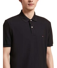 TOMMY HILFIGER TH Polo de algod&oacute;n de manga corta ck negro - camisa polo - 3
