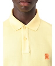 TOMMY HILFIGER TH Polo de manga corta con bordado de monograma limoncillo - camisa polo - 3