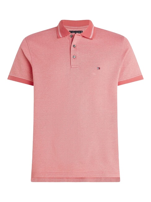 TH Polo de algod&oacute;n de manga corta rosa - camisa polo
