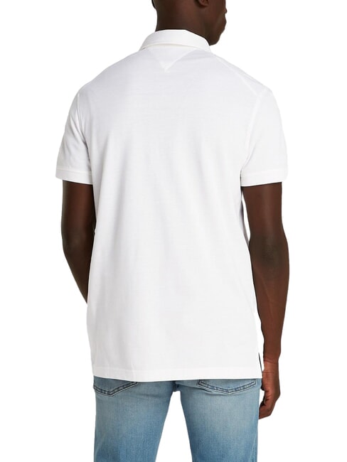 TH Polo de manga corta con logotipo en la manga blanco &oacute;ptico - camisa polo