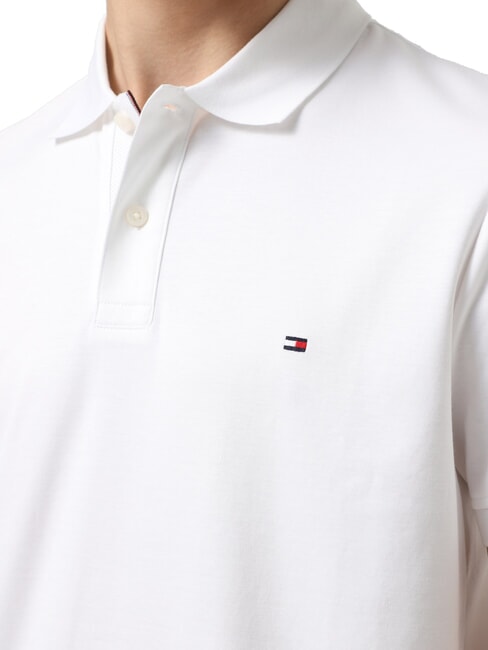 TH Polo de algod&oacute;n de manga corta blanco - camisa polo