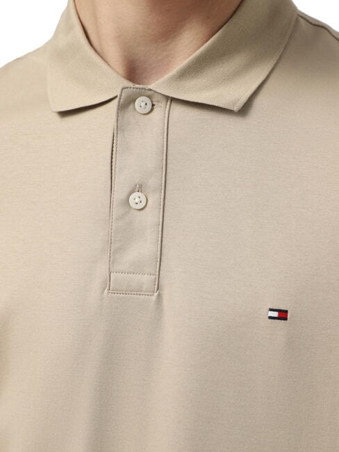 TH Polo de algod&oacute;n de manga corta s&aacute;ndalo - camisa polo