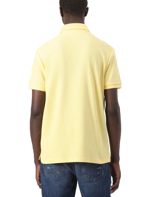 TH Polo de manga corta con bordado de monograma limoncillo - camisa polo