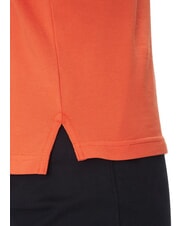 TOMMY HILFIGER TH Polo de manga corta de corte regular naranja brillante - camisa polo - 4