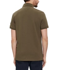 TOMMY HILFIGER TH Polo de manga corta de corte regular verde militar - camisa polo - 2