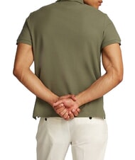 TOMMY HILFIGER TH Polo de manga corta con bordado de monograma verde batalla - camisa polo - 2