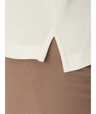 TOMMY HILFIGER TH Polo de manga corta de corte regular p&eacute;talo de marfil - camisa polo - 4