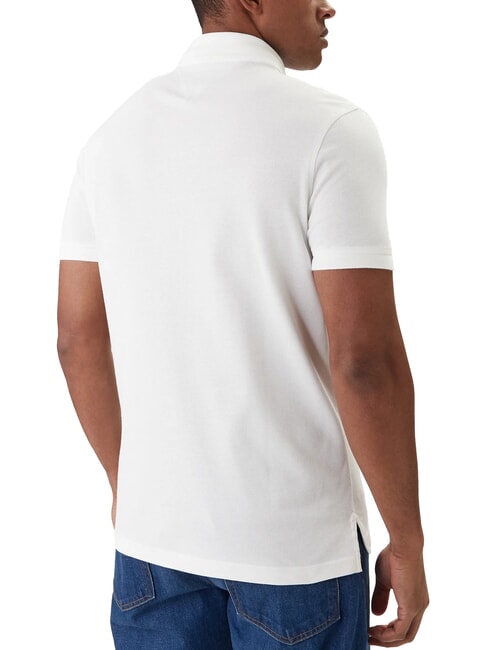 TH Polo de manga corta de corte regular blanco - camisa polo