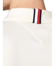 TOMMY HILFIGER TH Polo de manga corta con cinta en el cuello blanco - camisa polo - 3