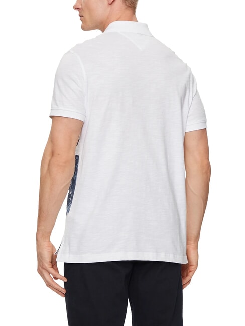 TH Polo de manga corta con estampado blanco - camisa polo