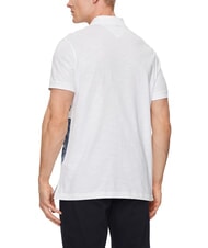 TOMMY HILFIGER TH Polo de manga corta con estampado blanco - camisa polo - 2