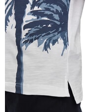 TOMMY HILFIGER TH Polo de manga corta con estampado blanco - camisa polo - 4