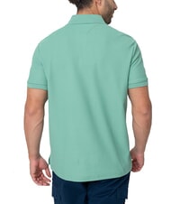 TOMMY HILFIGER TH Polo de manga corta con bordado de monograma Fuerte verde - camisa polo - 2