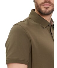 TOMMY HILFIGER TH Polo de manga corta de corte regular verde militar - camisa polo - 4