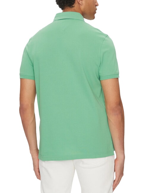 TH Polo de manga corta de corte regular Fuerte verde - camisa polo