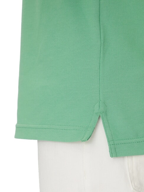 TH Polo de manga corta de corte regular Fuerte verde - camisa polo