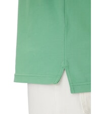 TOMMY HILFIGER TH Polo de manga corta de corte regular Fuerte verde - camisa polo - 4