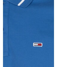TOMMY HILFIGER TH JEANS Polo de manga corta de corte entallado clima azul - camisa polo - 3