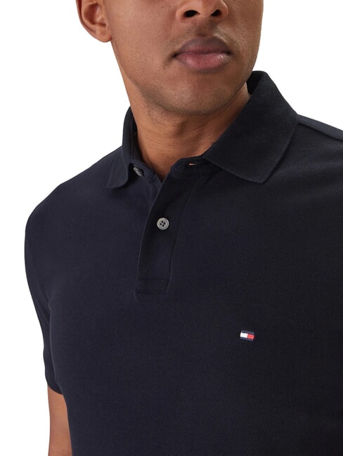 TH Polo de manga corta de corte regular cielo del desierto - camisa polo