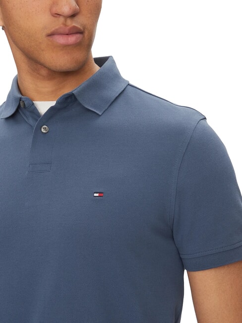 TH Polo de manga corta de corte regular Mar Egeo - camisa polo