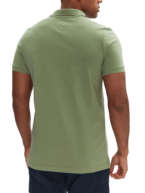 TH JEANS Polo de manga corta con bandera Aruba Verde - camisa polo