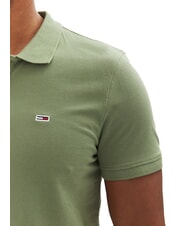 TOMMY HILFIGER TH JEANS Polo de manga corta con bandera Aruba Verde - camisa polo - 3