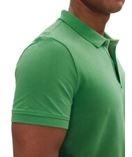TOMMY HILFIGER TH JEANS Polo de manga corta con bandera verde costero - camisa polo - 4