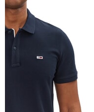 TOMMY HILFIGER TH JEANS Polo de manga corta con bandera Marina de noche oscura - camisa polo - 3